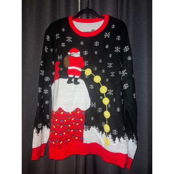 Ugly Christmas Sweater Xmas Size XL - Picture 1 of 3
